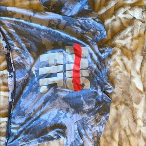 Nike Cold Shoulder Misfit Crop Top